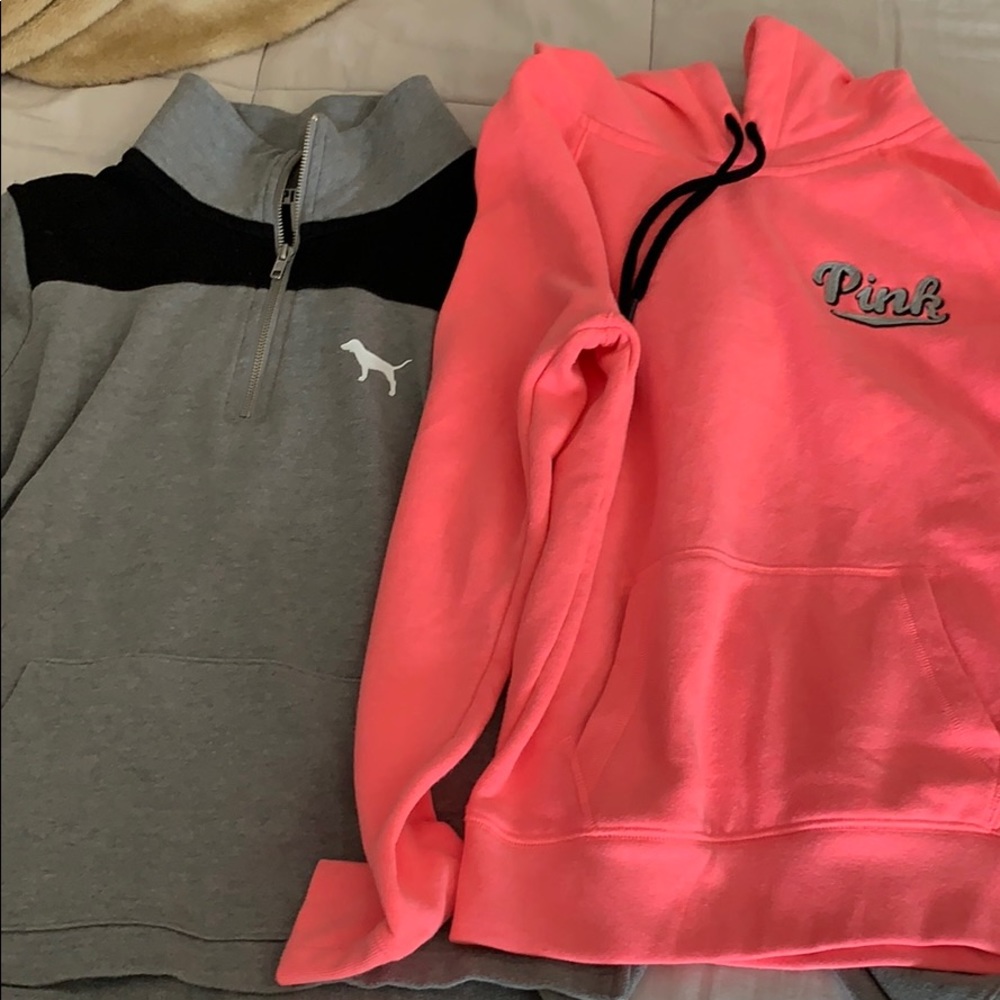 VS PINK sweatshirts